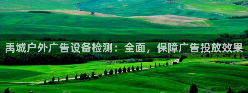 杏宇平台总代理：禹城户外广告设备检测：全面，保障广告投放效果