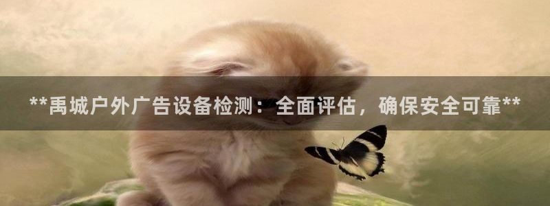 杏宇平台注册登录：**禹城户外广告设备检测：全面评估，确保安全可靠**