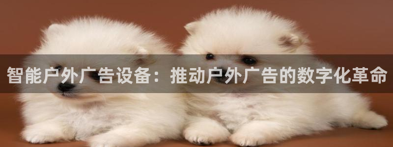 杏宇平台代理多少钱：智能户外广告设备：推动户外广告的数字化革命
