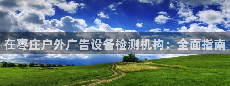 杏宇官方平台官网入口：在枣庄户外广告设备检测机构：全面指南
